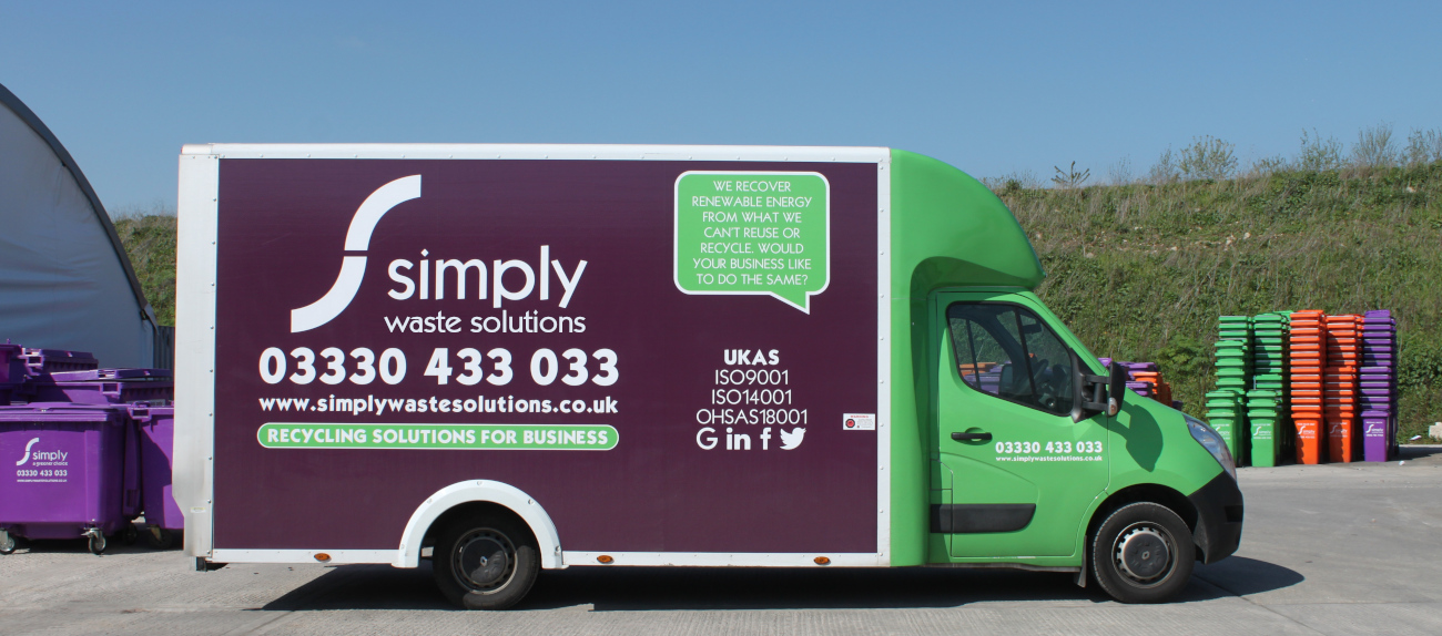 Simply Waste Solutions clearances van